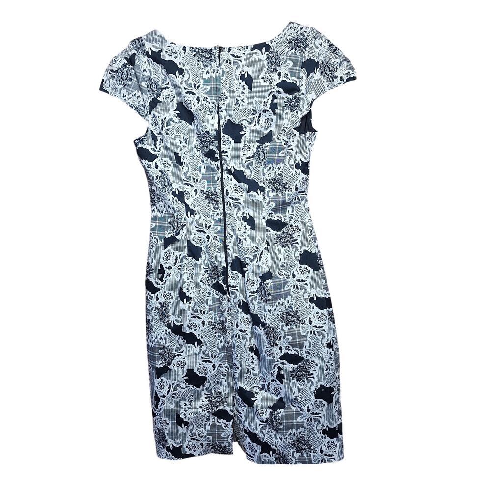 ModCloth Across the Boardroom Sheath Dress Size l Elegant office dressy formal - Picture 3 of 6